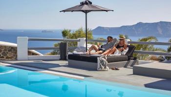 Mr & Mrs White Santorini